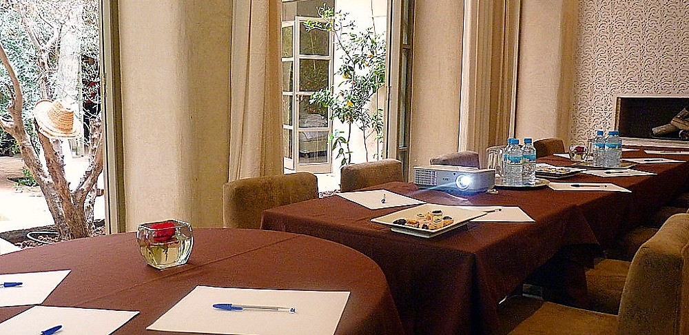 séminaire d'entreprise dans un riad privatisé Marrakech